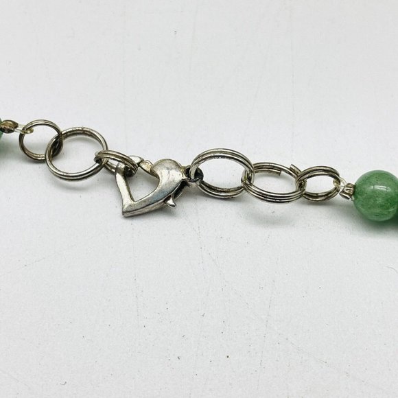 St Patrick Theme Necklace Silver Tone Enamel Charms Shamrock Leprechaun Hat - Picture 3 of 7